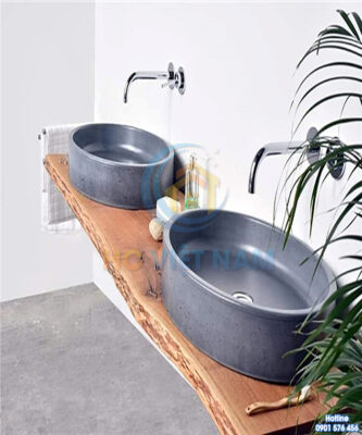 Có nên mua chậu rửa lavabo bê tông mài cho resort, khu nghỉ dưỡng không?