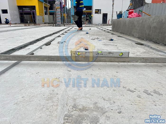 Công trình thi công sàn Granito cho công viên tại tỉnh Thanh Hóa