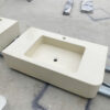 Lavabo đặt bàn bằng bê tông mài đẹp giá rẻ LV-024